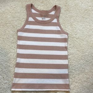 American eagle striped tank top, womens size: Small